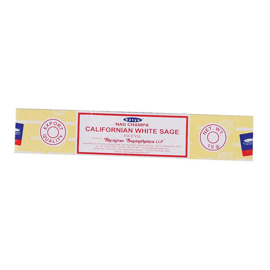 Satya Californian White Sage Incense, 15gm