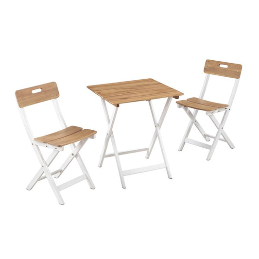 Wooden Patio Setting, 3pc