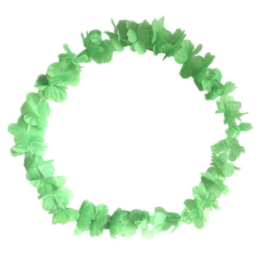 Party Flower Lei, Green