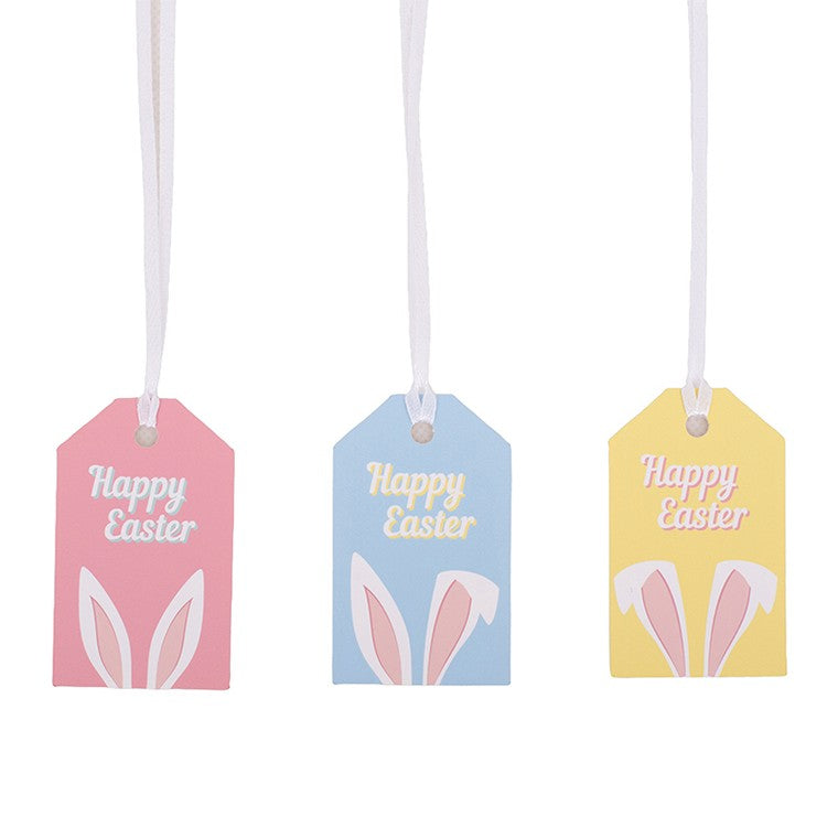 Bunny Ear Gift Tags, 24pk