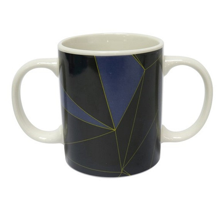 Ceramic Mug w/ Double Handle, Asstd