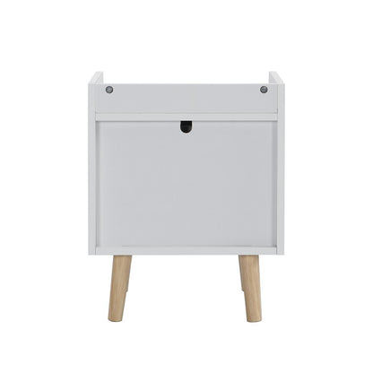 Sophia Night Stand, 2 Drawer, White