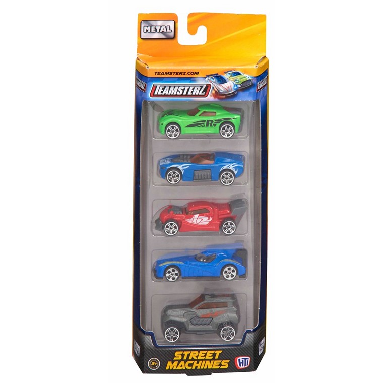 Teamsterz Diecast 5pk, Asstd