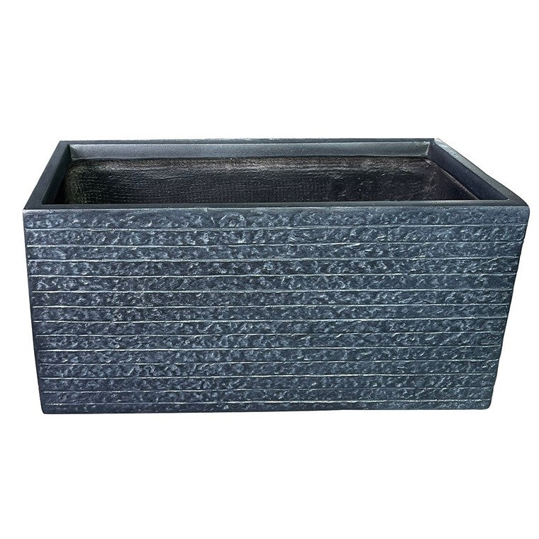 Textured Rectangle Pot, Medium