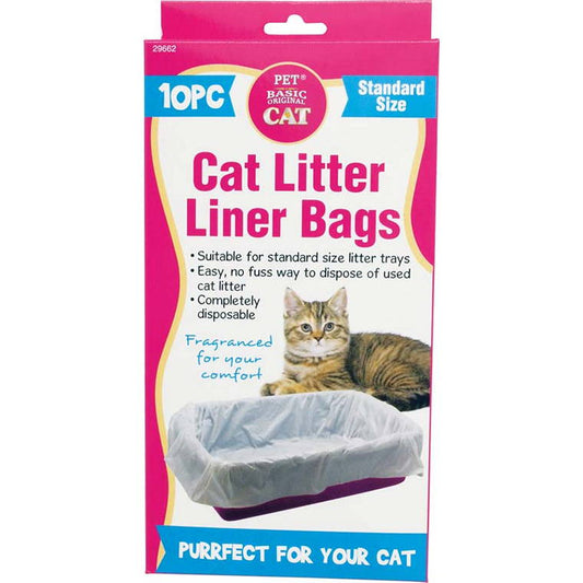 Cat Litter Liner Bags, 10pk