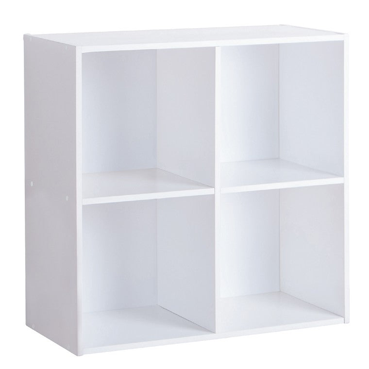 My Home Bookcase, White, 4 Cube