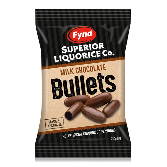 Fyna Choc Bullets, 250gm