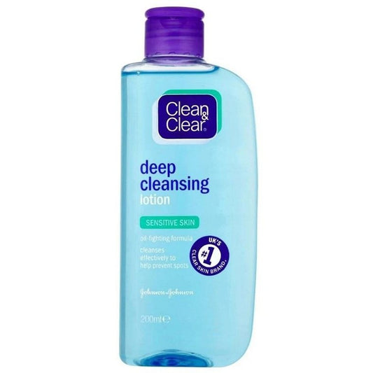 Clean & Clear Deep Cleansing Lotion, 200ml