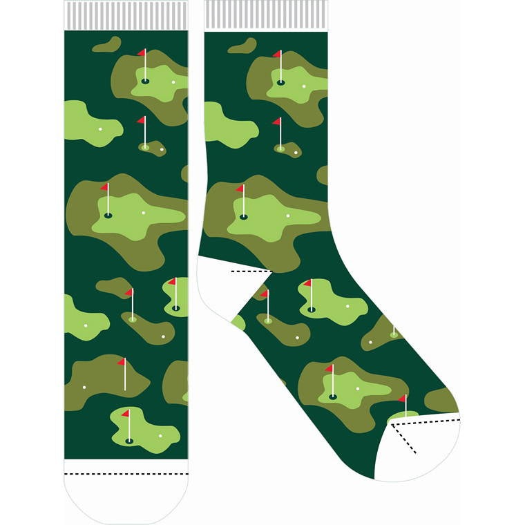 Golf Crazy Sock