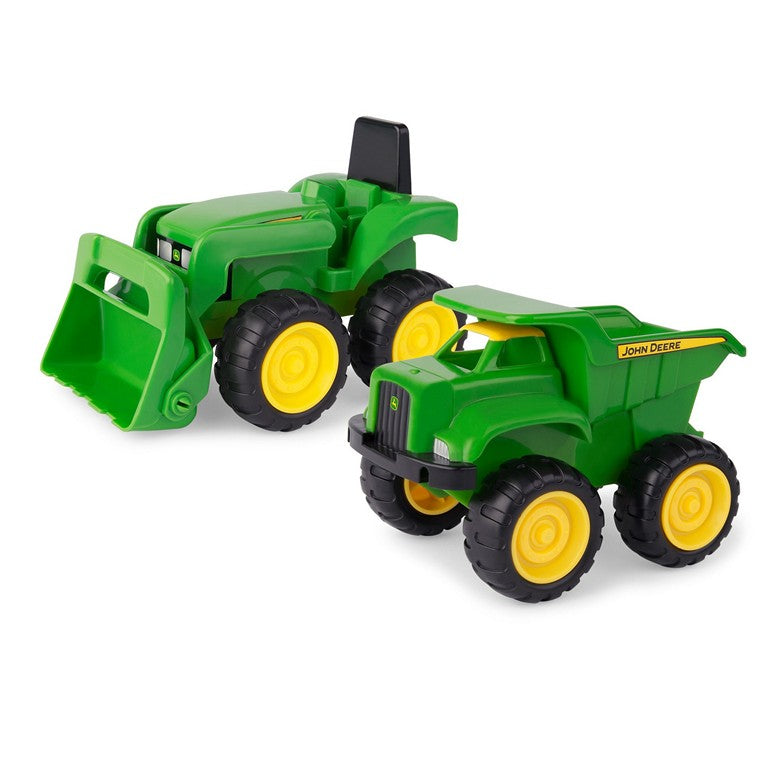 John Deere Sandpit Vehicles,2 Pack, 15cm