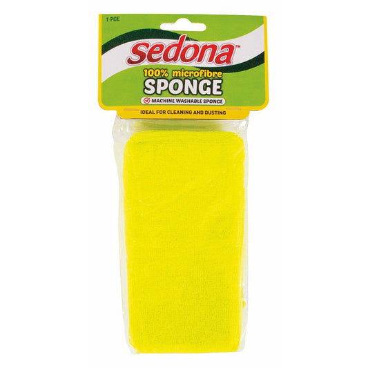 Microfiber Sponge, 2 Asstd Colours