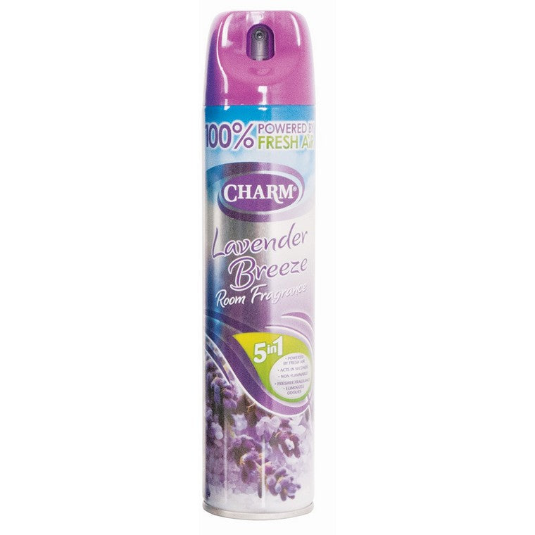 Charm Air Freshener Lavender, 240ml, 33% Extra