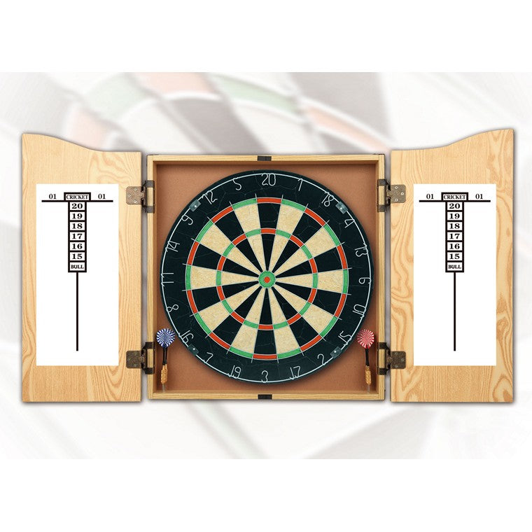 Dartboard & Cabinet Set