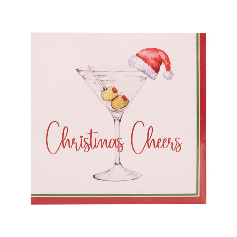 Christmas Cheers Napkins, 25pk