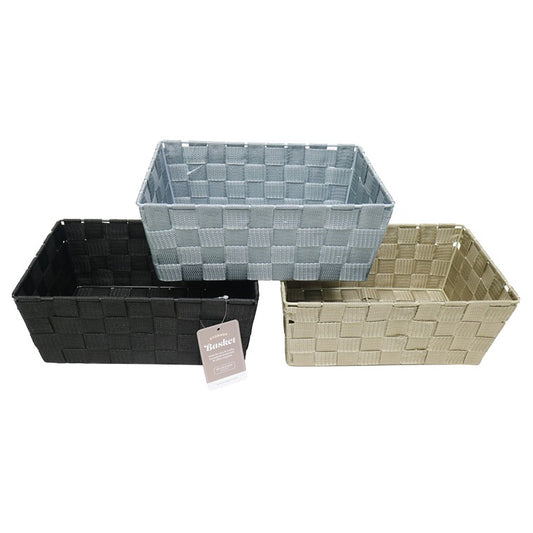 Rectangle Storage Basket, Asstd