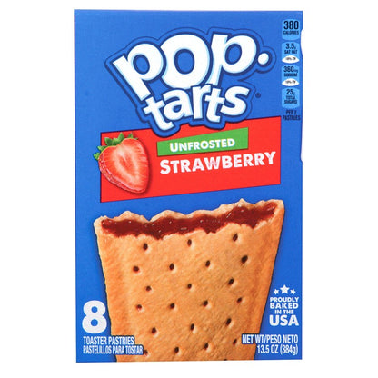 Kelloggs Pop Tarts, Strawberry, 8pk