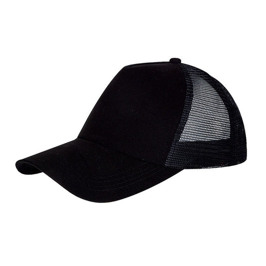 Trucker Foam Back Cap - Black and Black