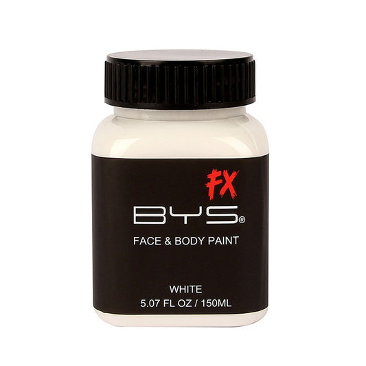 BYS Fx Face & Body Paint Tub, 150ml, White