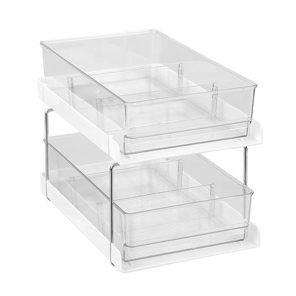 Crystal 2 Tier Drawers, 35cm