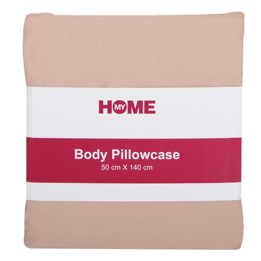 My Home Microfibre Body Pillowcase, Cuban Sand