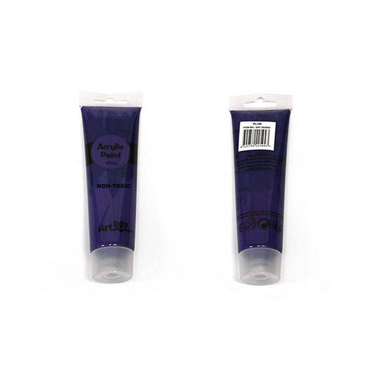 Acrylic Paint Tube, Plum