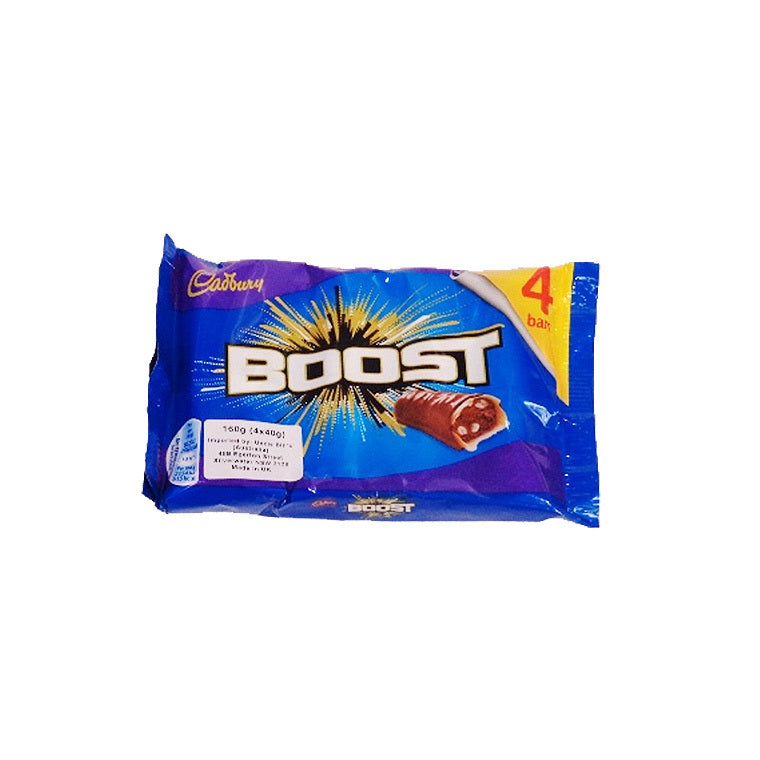 Boost Chocolates Bars, 4pk, 160gm