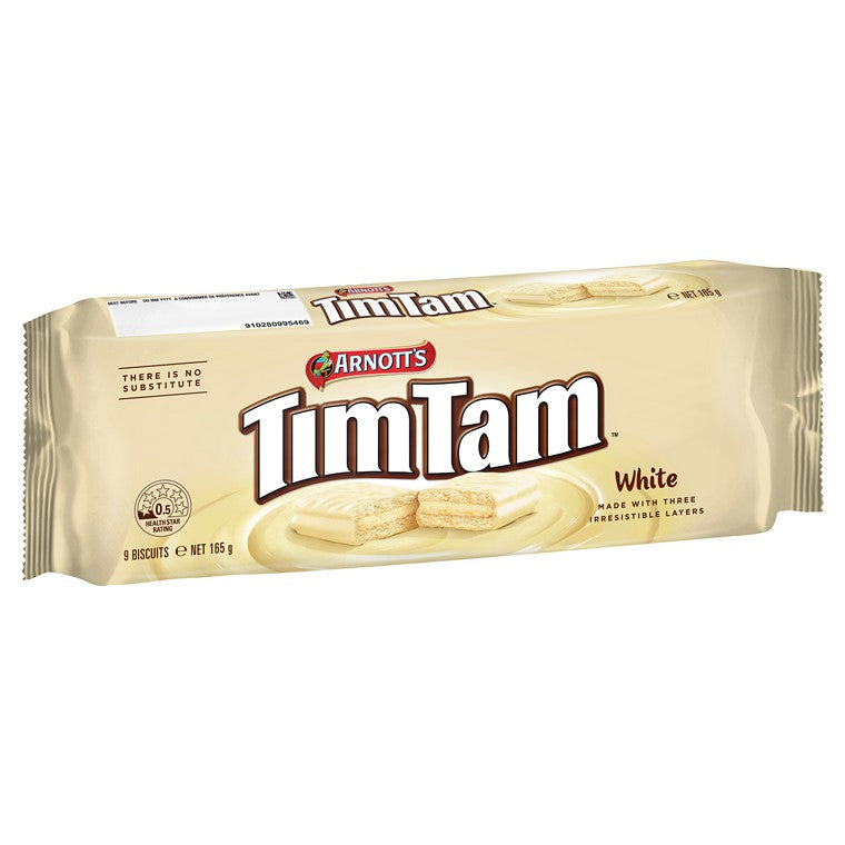 Arnotts Tim Tam White Chocolate, 165g