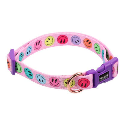 Pet Collar, Smiley, Large