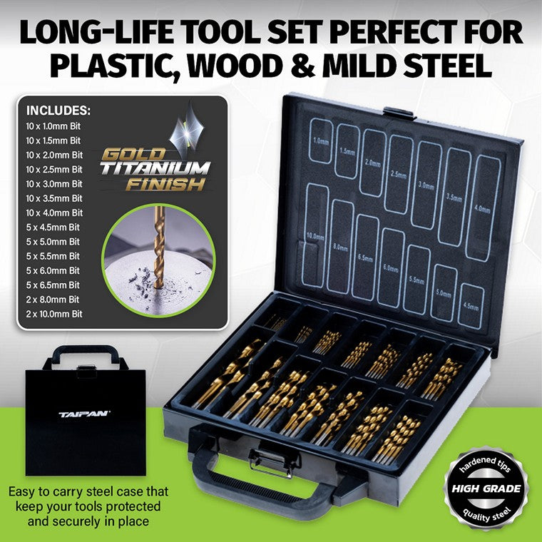 Taipan Drill Bit Set, 99pces