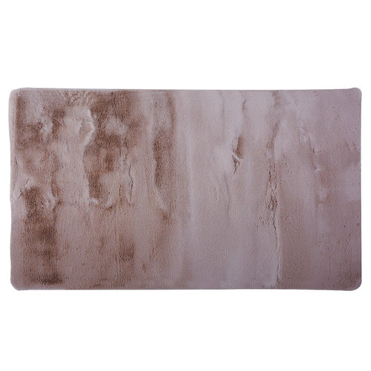 Snowden Plush Mat, Almond, 75 x 130cm