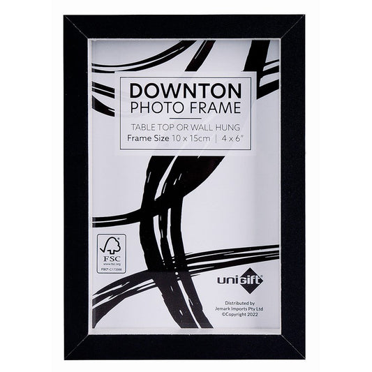 Downton Matte Frame, 10x25cm, Black