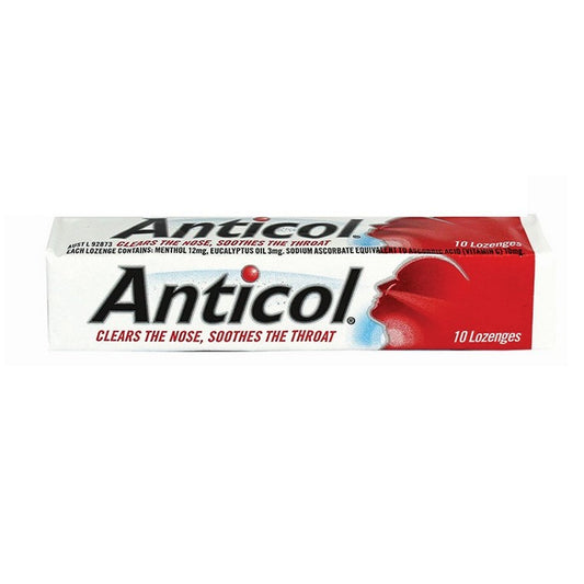 Anticol Throat Lozenges, 10pk