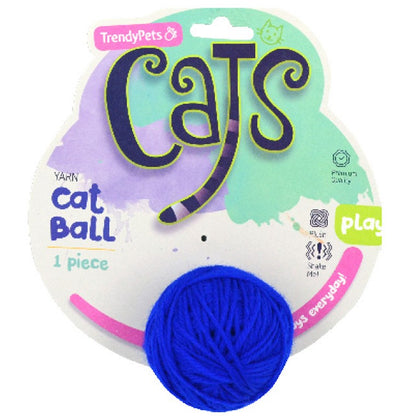 Yarn Ball Cat Toy, Asstd