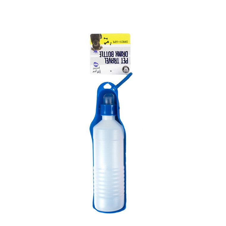 Pet Travel Drink Bottle, 550ml, 3 Asst Colours