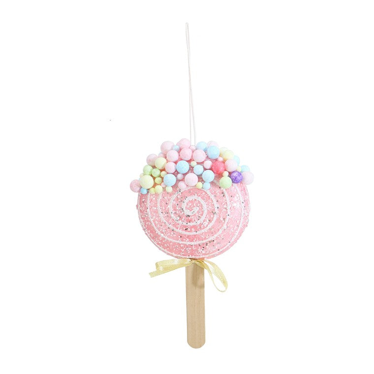 Hanging Sherbert Icecream, 15cm, Asstd