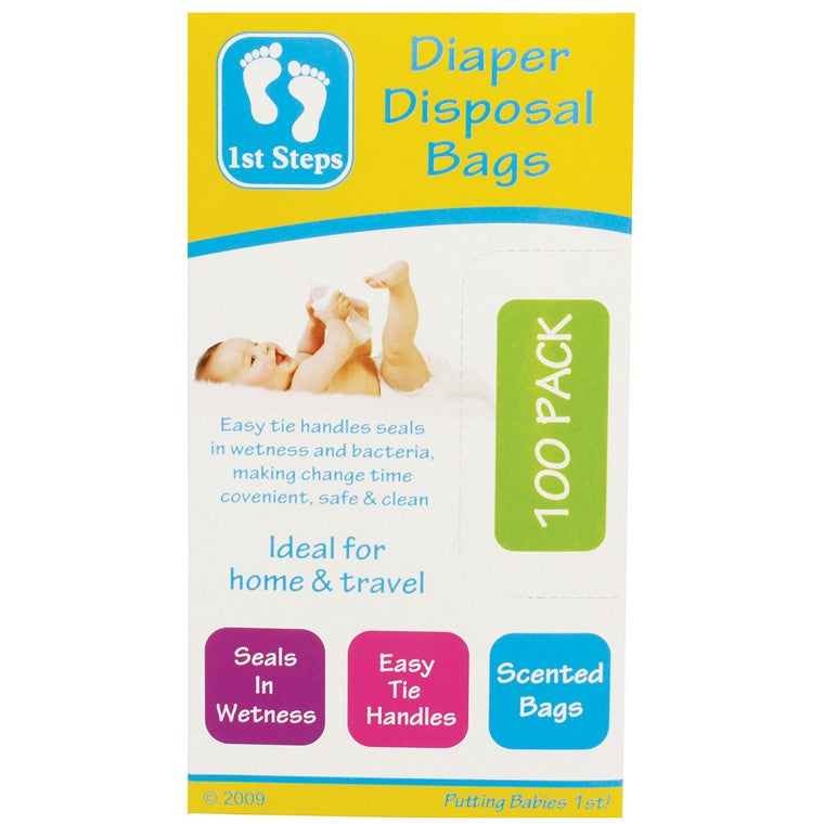 Nappy Bags, 100pk