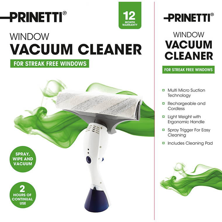 Prinetti Window Vacuum Cleaner