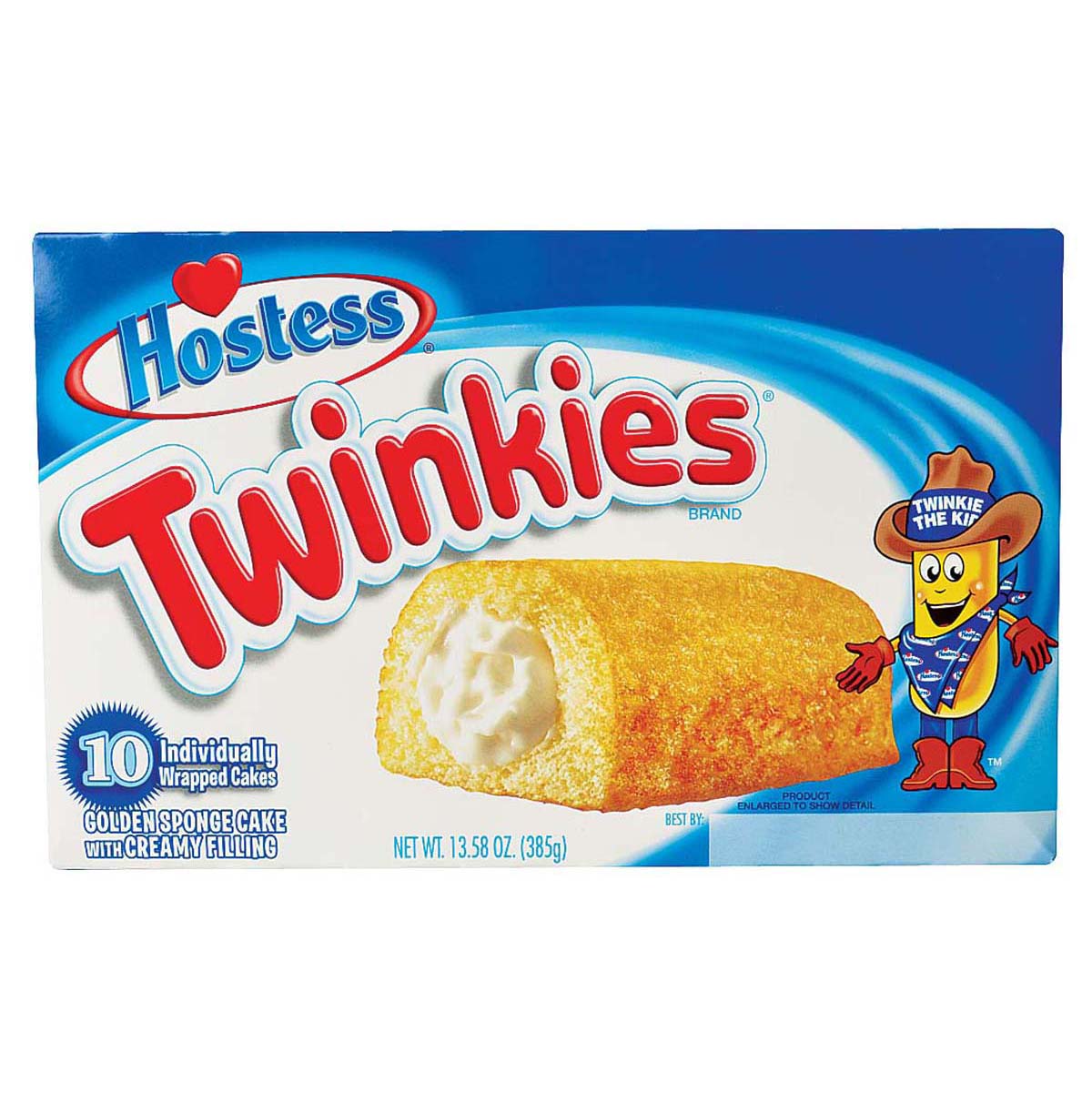 Hostess Twinkies Original, 10pk, 385gm