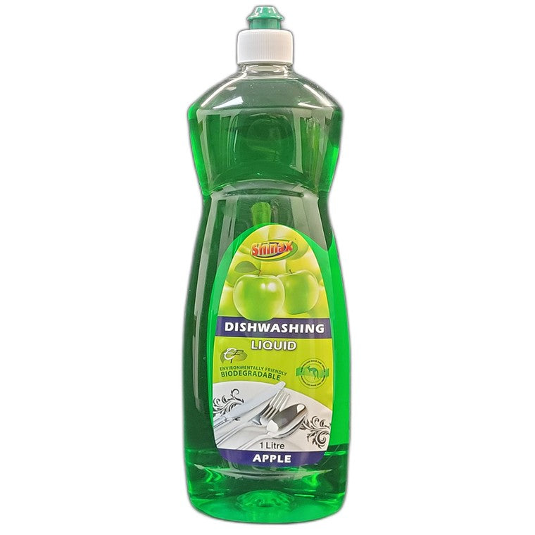 Shinax Dishwashing Liquid, Apple, 1L