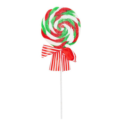 Swirly Plush Lollipop Pick, 48cm, Asstd