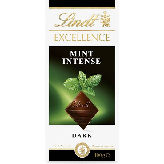 Lindt Excellence Dark Mint Intense, 100gm