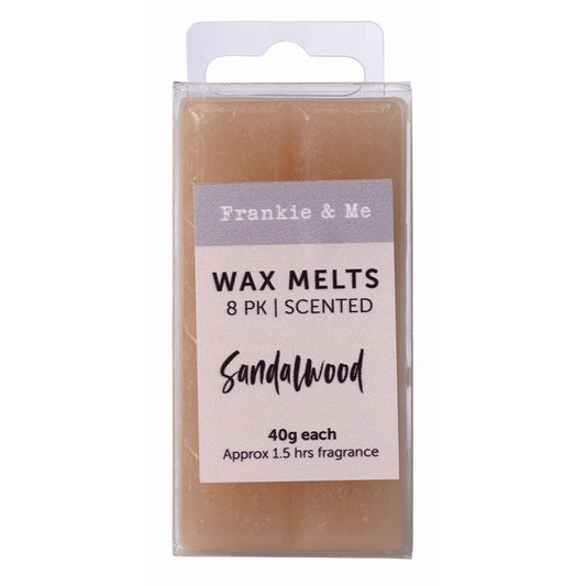 F&M Wax Melts Sandalwood, 8pk