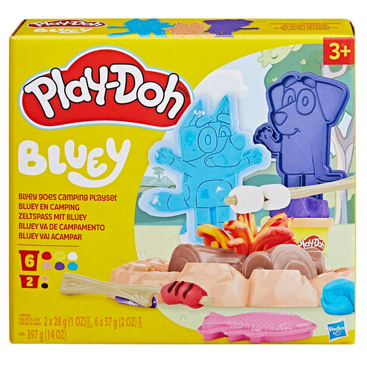 Play-Doh Bluey Goes Camping Playset