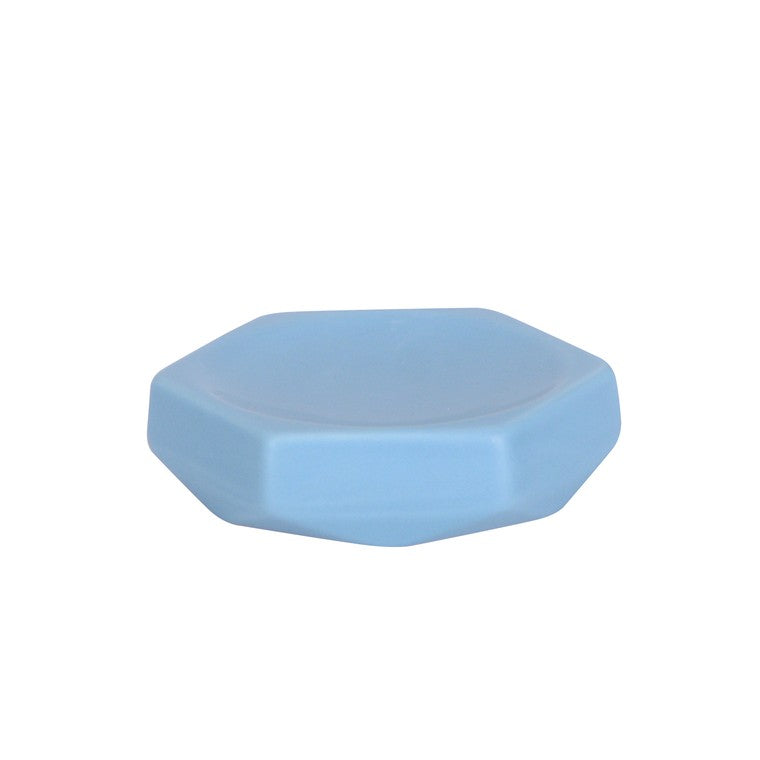 H&G Hex Soap Dish Blue Haze