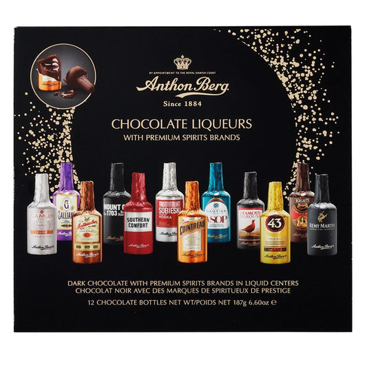 Anthon Berg Chocolate Liqueur Collection, 12pc