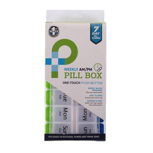 Pill Box Organiser, Weekly AM/PM