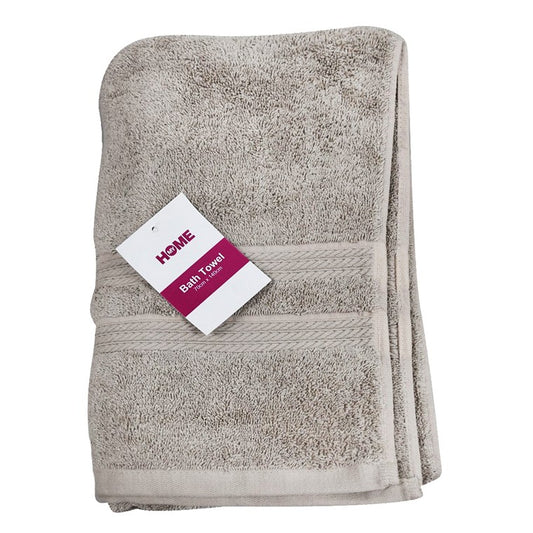 My Home Cotton Bath Towel, Taupe