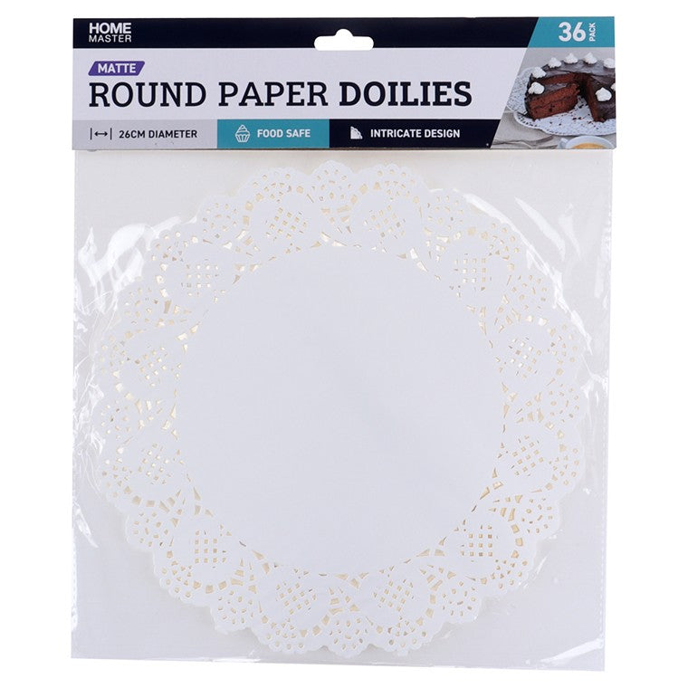 Round Paper Doilies, 36pk