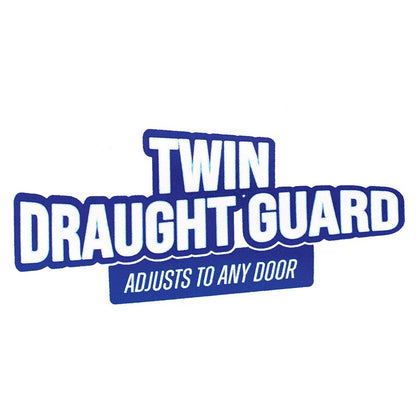 Twin Door Draught Guard