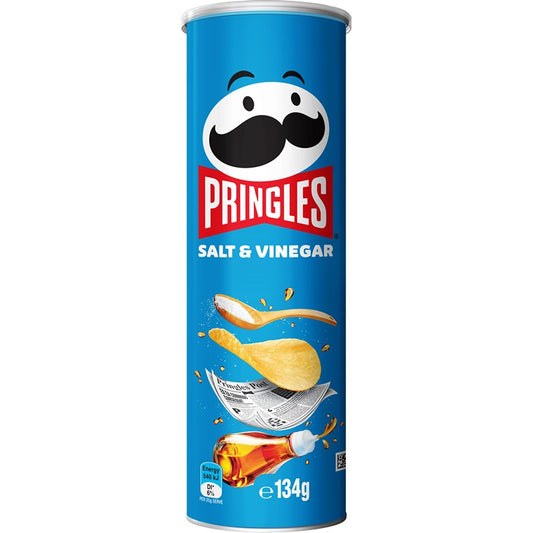 Pringles Salt & Vinegar, 134g